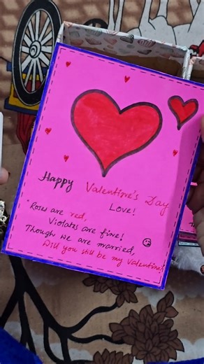 Valentine's day special Handmade gift from Husband (part-2)#handmade #handcraft #valentinesday #gift