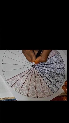 Zentangle Art Patterns #shorts