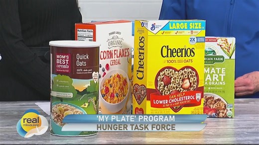 Hunger Task Force 'MyPlate' program; Nutritious food for those in need