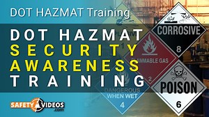 DOT HAZMAT Security Awareness Training [Complete Video Kit]