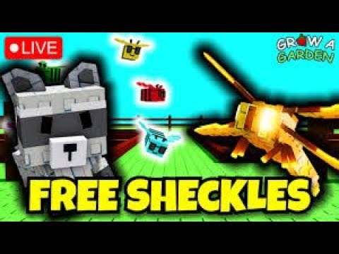 🔴LIVE NEW UPDATE GROW A GARDEN GIVEAWAYS RACCOON X KITSUNE🔴