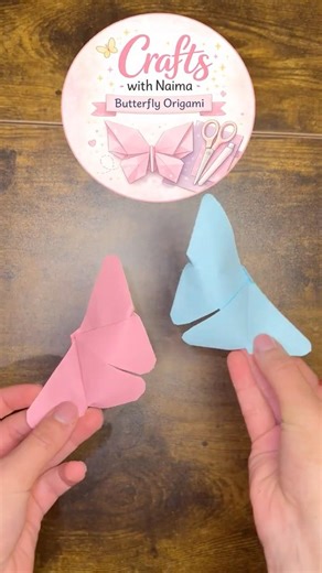 Paper Butterfly in 45 Seconds 🦋 | Easy Origami Tutorial