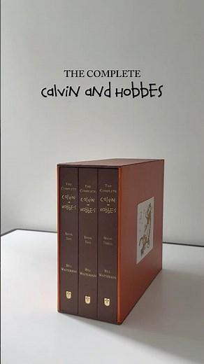 The Complete Calvin and Hobbes 🐅 Available where books are sold! #calvinandhobbes #comics