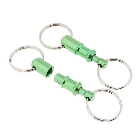 2 Pack Heavy Duty Pull s Double Pull Key Chains Detachable Key Chains Detachable Key Chains 2 Piece Set , Green, as described - Walmart.ca
