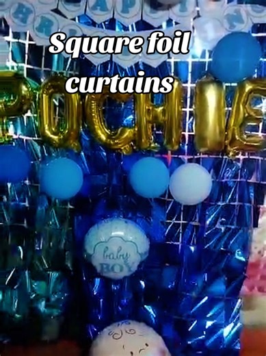 Square Foil Curtains: Perfect Backdrops for Any Occasion