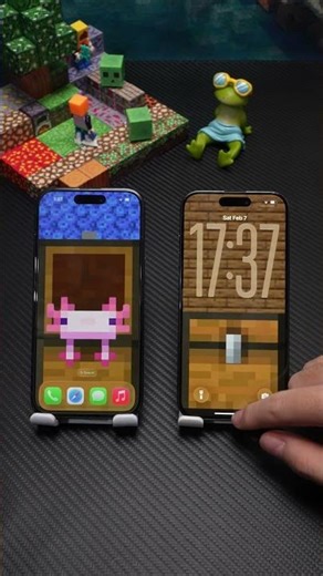 Opening a Minecraft Chest(Find more in my bio) #Minecraft #Wallpaper #Shorts #Aesthetic #phone