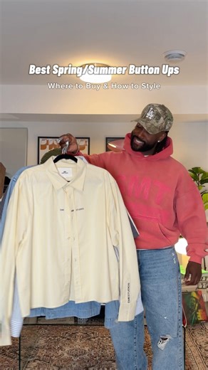Best Spring/Summer Button Up Shirts | Wear these in 2026 #mensfashion #menswear