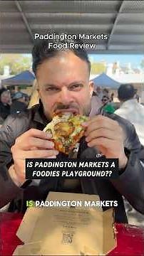 I Found Sydney’s Ultimate Food Market 🤤🌮🍕