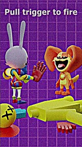 Poppy playtime grab pack VHS tutorial #theamazingdigitalcircus #dogday