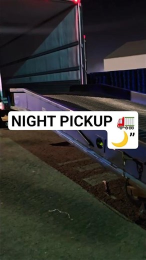 🌙 Night Pickup Load | Real Trucker Life 🚛