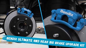 84 reactions · 18 shares | If you've ever thought about converting your 4WD's rear drum brakes to disc brakes, Bendix now has the perfect solution with the Bendix Ultimate 4WD Big Brake Upgrade Kit for the rear of your 4WD! The kit comes complete with everything required for the conversion. For more information visit www.bendix.com.au/product-range/ultimate-4wd-big-brake-upgrade-kit | Bendix Workshop | Facebook