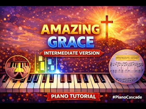 Amazing Grace | Advanced Piano Tutorial | Full Arrangement with Rich Harmonies & Variations