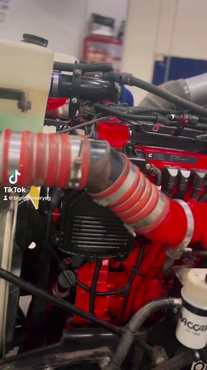 Wrapping up this cummins build and off to the break in dyno 💪🏼 #fyp #foryou #foryoupage #bluecollar #cerakote #red #engine #performance #peterbilt #kenworth #rebuild #power #alberta | Big Rig Power