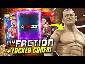WWE 2K23 MyFACTION: ICON EDITION Pack Opening!! Locker Codes you NEED!