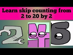 Learn skip counting from 2 to 20
