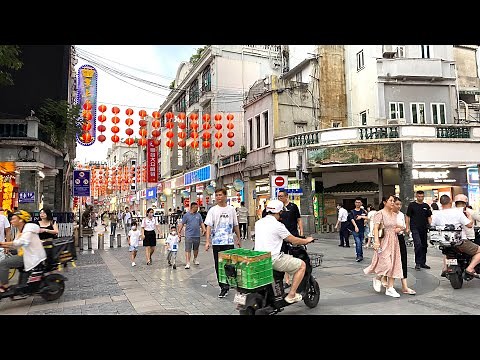 Walk Guangzhou Guangzhou Shangxiajiu Pedestrian Street Urban Village Shangxiajiu Pedestrian Street