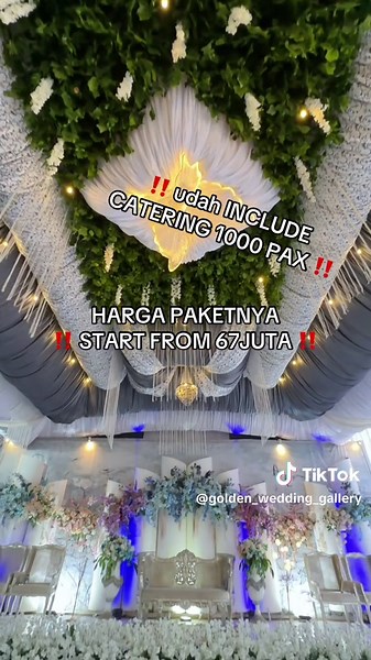 Paket All-In Wedding di Golden Wedding Gallery