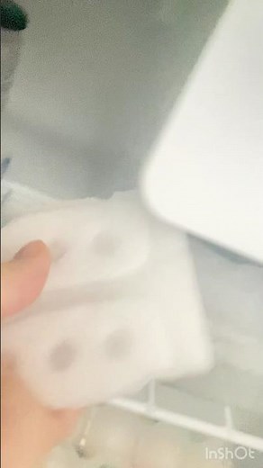 直冷式は不便だが剥がす時なんかきもちいい#冷凍庫 #霜取り