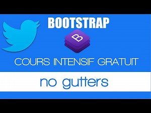 Bootstrap Tutoriel Complet : Système De Grille -9 : no gutters - # 24