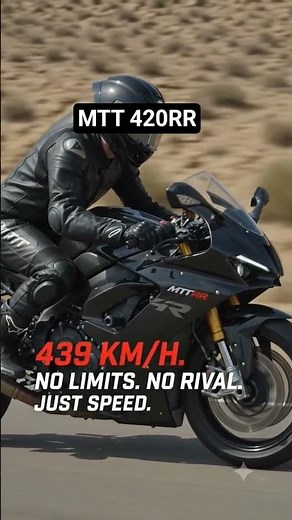 MTT 420RR 🔥🏍️