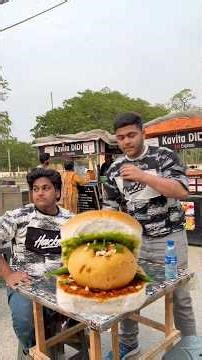 Eat vada pav in one bite & win 10k 😂🧐 #challenge #shorts