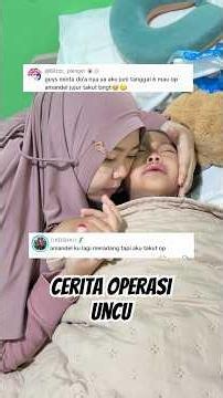 My uncle's story about adenoid and tonsil surgery🥹pray for his speedy recovery🙏🏻#mamahnada #uncu