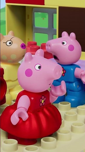Il mistero delle pozzanghere di fango #shorts #peppapig #LEGODUPLO