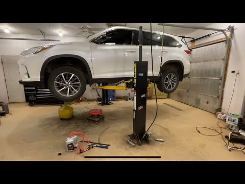 🔧 2014-2019 Toyota Highlander transfer case oil change