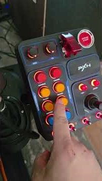 New button boxes for our truck sim!