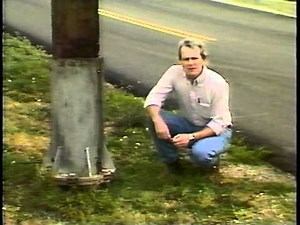 Breakaway Timber Utility Poles