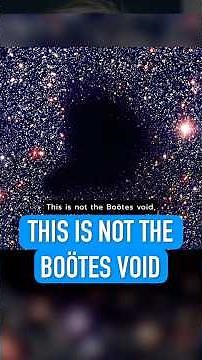 The WRONG image everyone uses for the Boötes Void #shorts