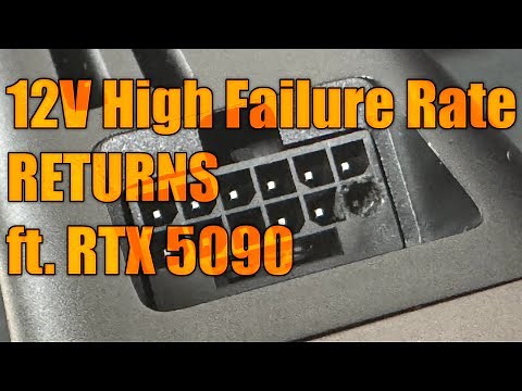 Nvidia RTX 5090s melting power connectors AGAIN!