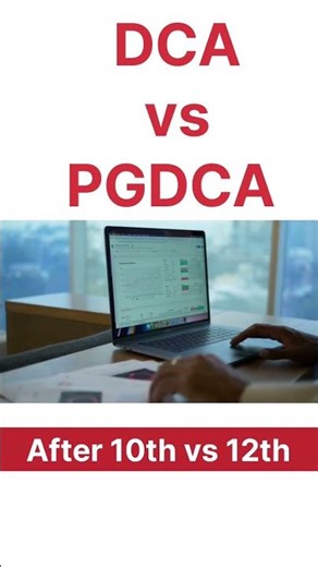 DCA vs PGDCA who is best computer course #arnavparthtech #job #computer
