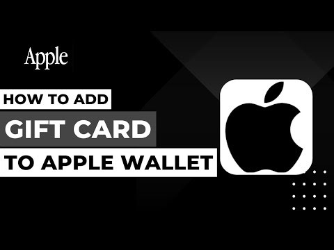 How To Add Gift Card To Apple Wallet !