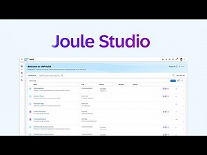 Meet Joule Studio in SAP Build: Your Gateway to Build Joule Agents and Skills