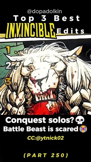 Ranking the Best Invincible Edits PART 250