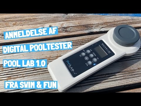 Test af Pool Lab 1.0 fra Swim & Fun/ Review - Pool Lab Digital Pool, a Swim & Fun product