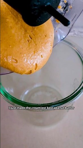 Creamiest peanut butter in just a mini food processor