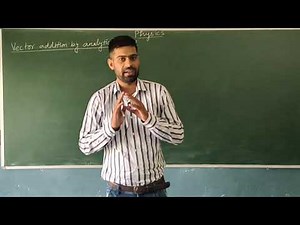 3. Vector addition by analytical method