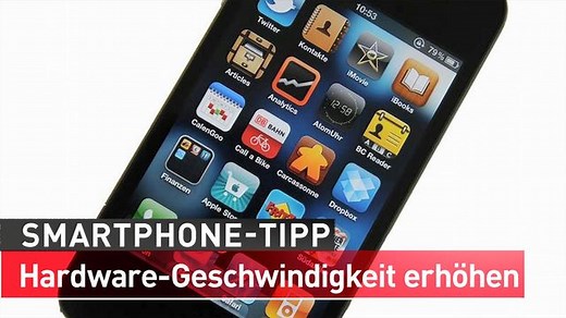 So machen Sie Ihr Smartphone schneller