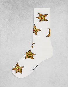 ASOS DESIGN Pokémon Starmie socks in white | ASOS