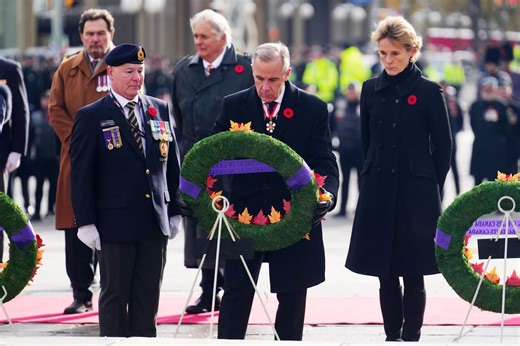 Sights and sounds from Tuesday's national Remembrance Day ceremony in Ottawa