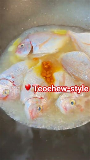 Teochew-style Steamed Red Snapper #food #lifeisbutadream #cooking #seafoodrecipes #recipe
