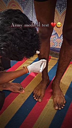 Pᵈ͢͢͢คᴄᴏᴍᴍᴀɴᴅᴏ🥷🏻🔥 on Instagram: "Army medical test 💔🥹"