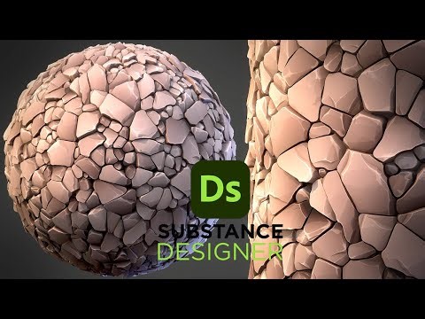 Stylized Stone - Substance 3D Designer