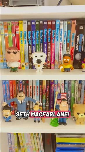 Seth MacFarlane physical media collection!