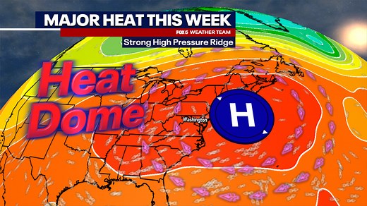 DC heat wave: Record temperatures possible as summer begins