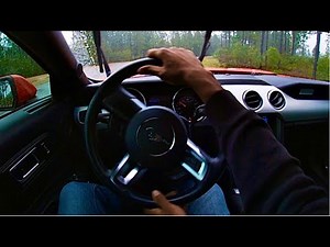 Street Drifting My S550 Mustang GT in the Rain | POV