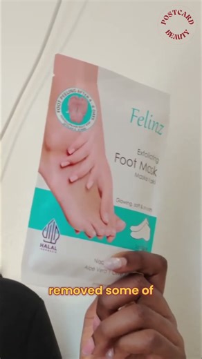 Foot Mask vs Salon Foot Scrub: Which is Better?! #shorts