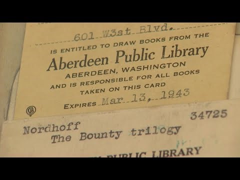 Book found in storage unit returned to Washington library 81 years after due date